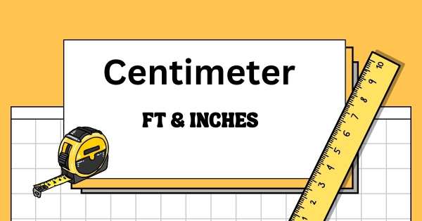 Centimeter to ft inches image